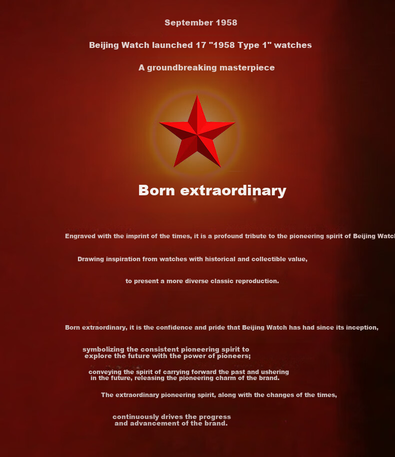 Beijing Watch, Men's Fully Automatic Mechanical Watch, Sheng Er Bu Fan Limited Edition Gift Box, Red Star Birthday Gift for Me 3