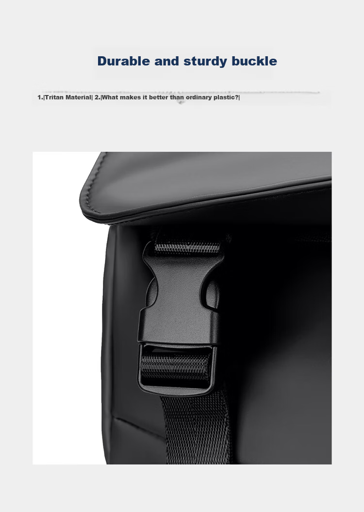POLO Backpack for Men, Lightweight Travel Bag with Flip Cover, 16/17.3-Inch Laptop Bag, Business Trip Bag 11