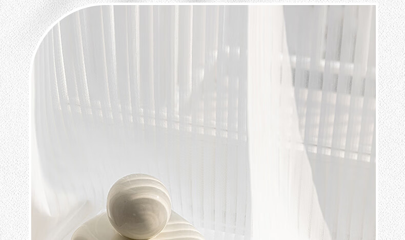 Shuixingjiafang Venetian Blinds, Light-Transmitting But Not See-Through, for Living Room And Balcony, Window Sheer Curtains, Hook Style, 250cm Wide × 200cm High (Single Panel) 4