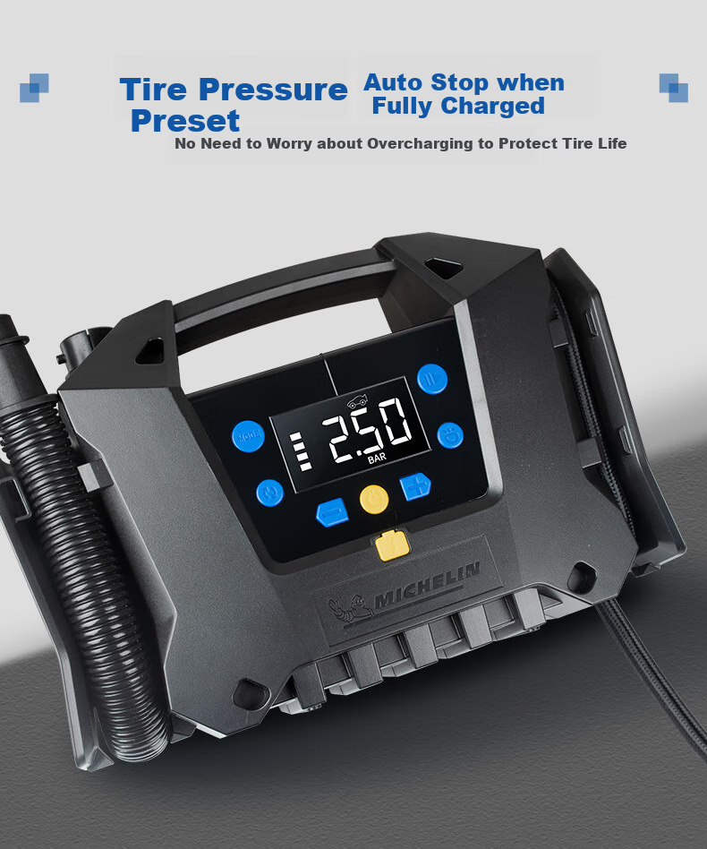 MICHELIN Car Air Pump, Wireless Lithium Battery Inflator, Air Compressor for Electric Vehicles And Cars, Suitable for Li Auto I9 5