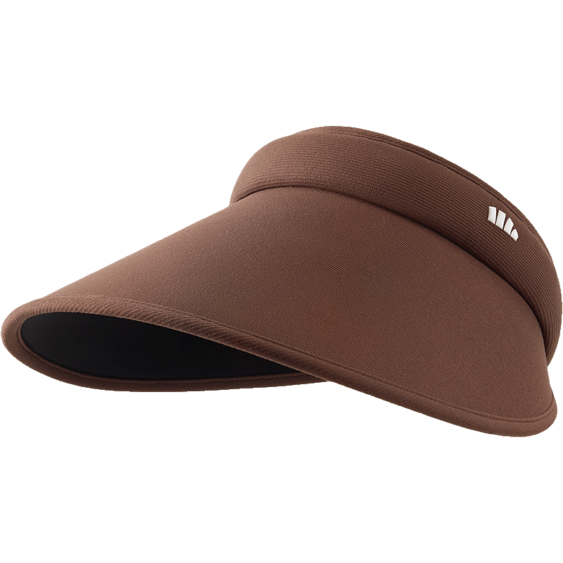 Beneunder Women's Sun Hat Open-Top Sunshade Hat UV Protection Face Cover Fashionable Versatile Brown