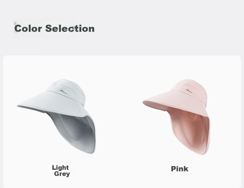 MISSION UV Sun Protection Hat for Women, Sun Visor Cap, Fisherman Hat, Summer Outdoor Face-Covering UV-Resistant Wide-Brimmed Hat for Wome 2