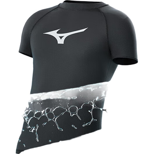 Мужские плавки MIZUNO, шорты для плавания с защитой от смущения, быстросохнущие, устойчивые к хлору, размер L, черный