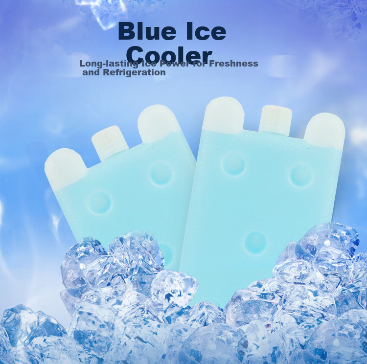 Bailingbaili 400ml Ice Crystal Box with Water Injection, Insulated Container, Breast Milk Storage, Refrigeration Tray, Reusable Ice Pack, Air Conditioner Fan Ice Pack, Cold Chain Transport Cooling Ice Box 1