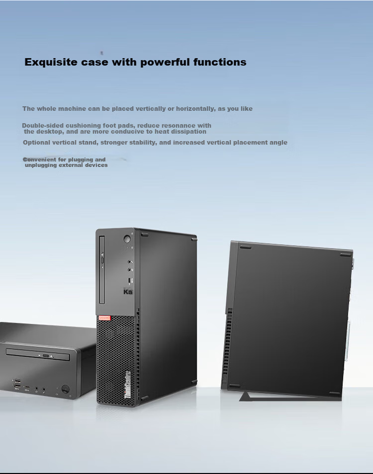 Lenovo ThinkStation K-C3 High-Performance Business Desktop Workstation (i5-14500, 16GB RAM, 1TB SSD, WiFi6) Customizable 2