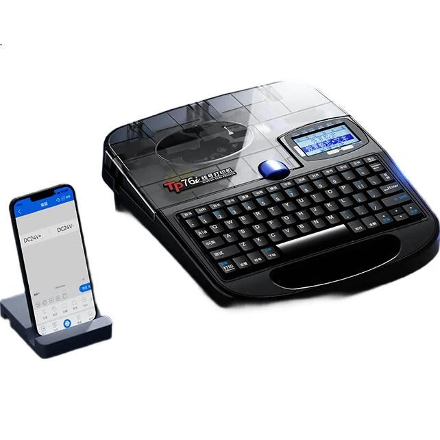 Машинка для печати этикеток Shuofang TP Series 76i, мобильный телефон, Bluetooth, термотрансферная печать, 12 мм