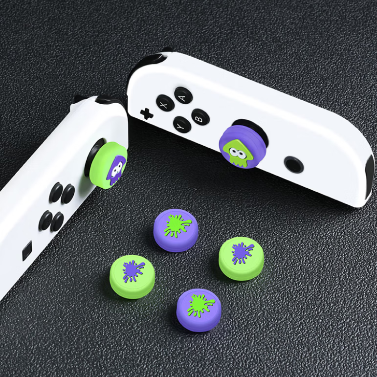Biyoumei Nintendo Switch 2 Joystick Caps JoyCon Controller Thumbstick Protective Covers NS2 Silicone Game Accessories Set of 6