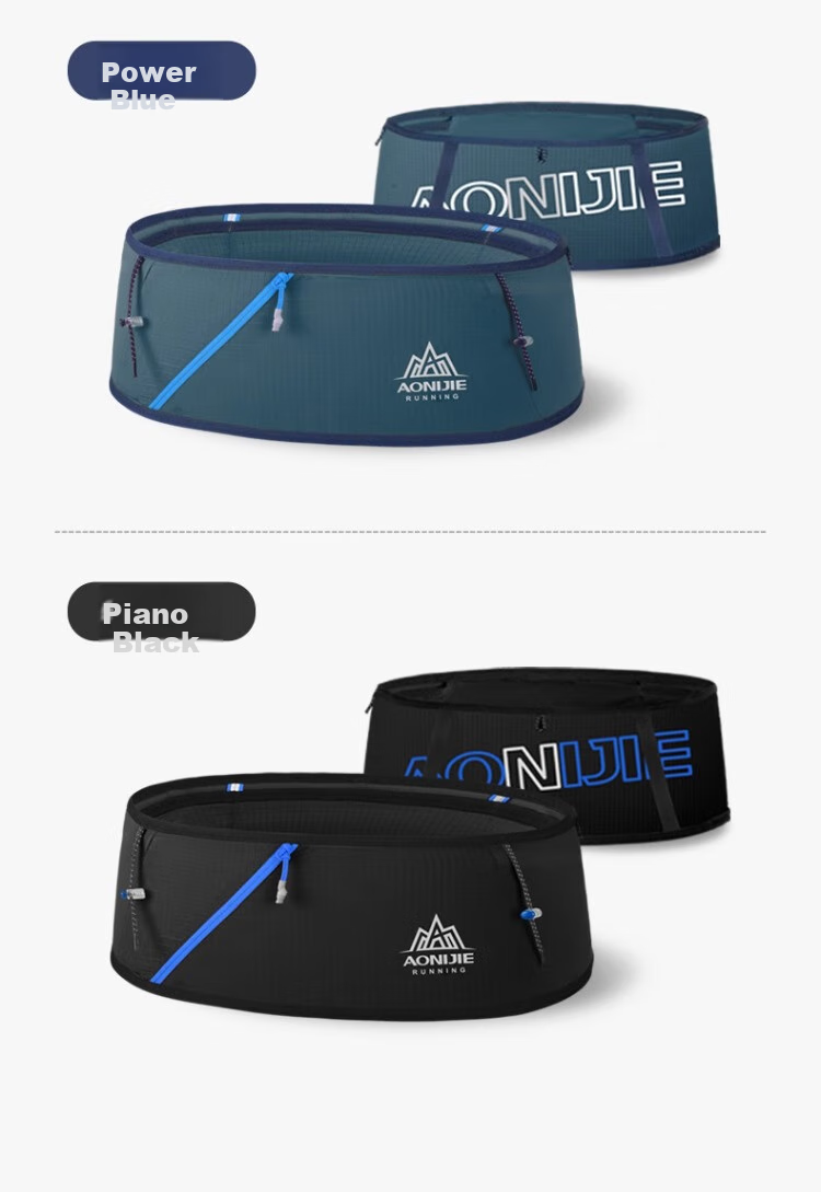AONIJIE Running Waist Pack for Men And Women, Sports Waist Belt, Outdoor Fitness Hiking Marathon Invisible Phone Pouch 15