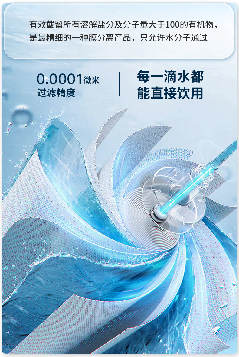 Lebeaswert Compatible Casarte Water Purifier Filter Cartridge Yunzun Series CRO500/600/800-Q3PBU1, CRO600/800-Q5HBU1/Q3HBU1 PPC Composite Filter Cartridge 7