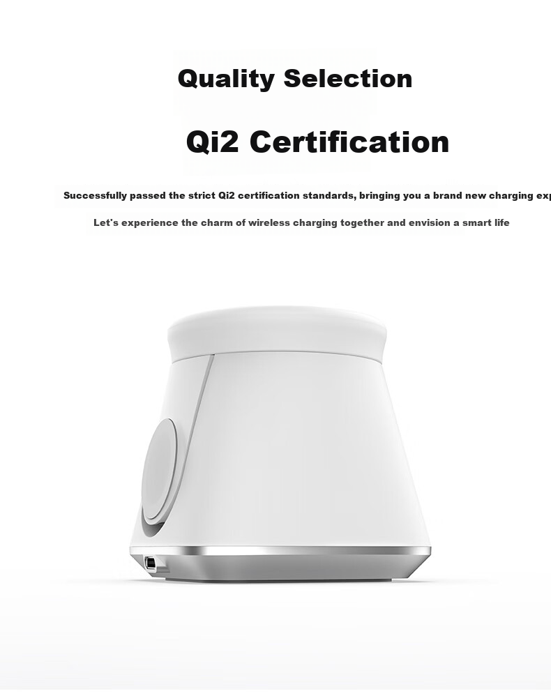 GDGO [Qi+ Apple Certified] Wireless Charger for Smartwatch And Phone, MagSafe Magnetic S11/Ultra3 Fast Charging Compatible with IPhone 18/17/Air Earphones 4
