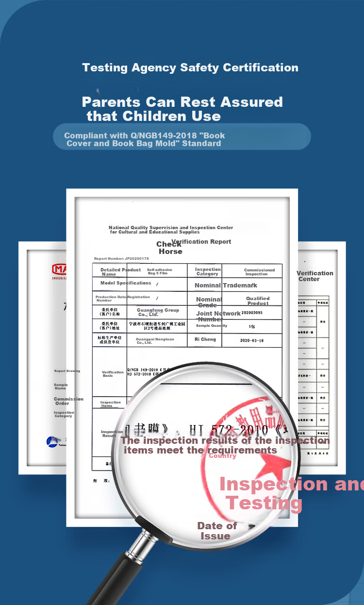 GuangBo A4 Transparent Book Cover, School Supplies for Primary And Secondary Students, 6 Packs (3 Sheets/pack), Hello Kitty KT86137 Protective Cover, Book Jacket 13