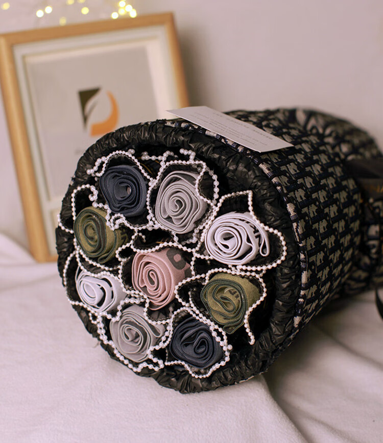 Abaoli Pure Cotton Men's Creative Accessory Bouquet, Birthday Gift for Boyfriend Or Husband, Practical Anniversary Present for Valentine's Day And May 20th 2