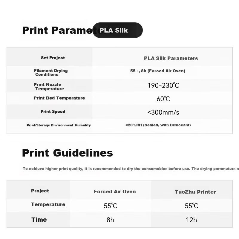 CMYKSUPPLIES 3D Printing Filament Silk PLA, 1.75mm, White, 1kg
