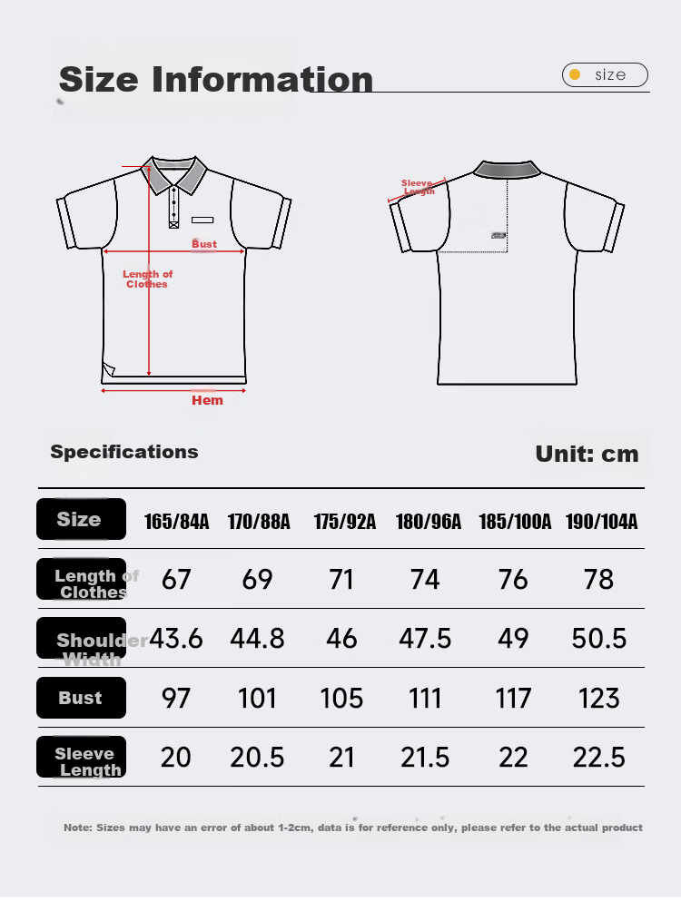 NORTHLAND Men's Collared Short Sleeve T-Shirt, Outdoor Sun Protection, Skin-Friendly, Breathable, Simple And Comfortable Business Polo Shirt 9