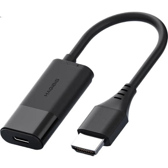 Переходник Hagibis HDMI на Type-C, адаптер для AR-очков, кабель для передачи изображения с Switch на 2 экрана, подключение PS5, портативный дисплей для автомобиля, подходит для XREAL One/Leiniao Air3