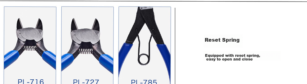 KEIBA Japanese Imported Model Plastic Water Pipe Pliers, Diagonal Cutting Pliers, Side-Cutting Pliers, PL-717 22