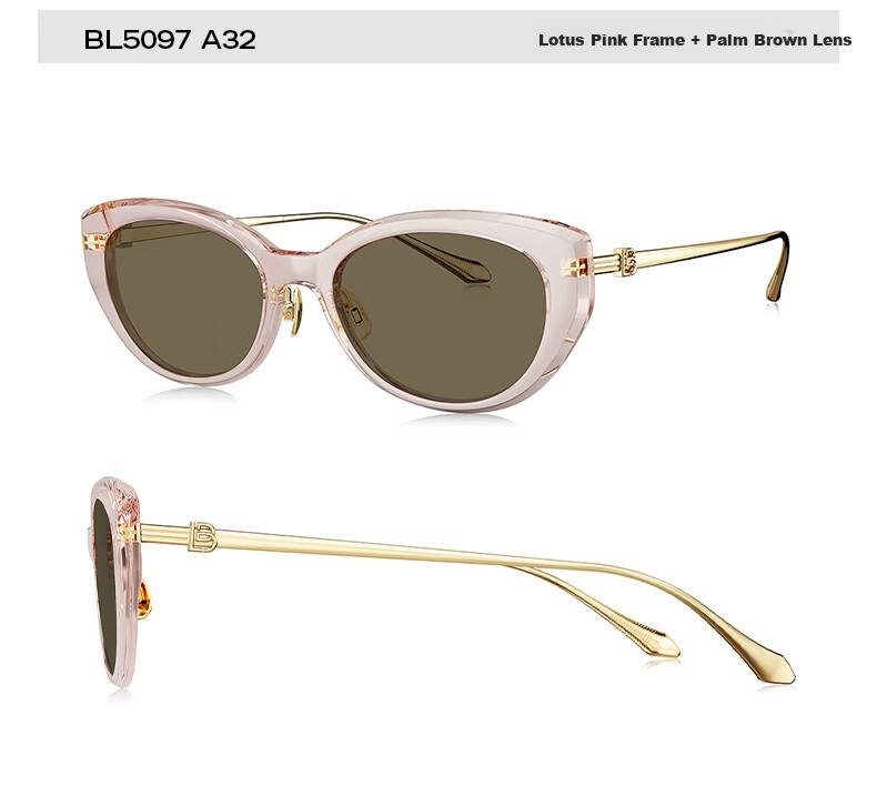 BOLON Sunglasses, Yang Zi's Style Oval Cat-Eye Sunglasses for Men And Women, Driving Sunglasses BL5097A92 14