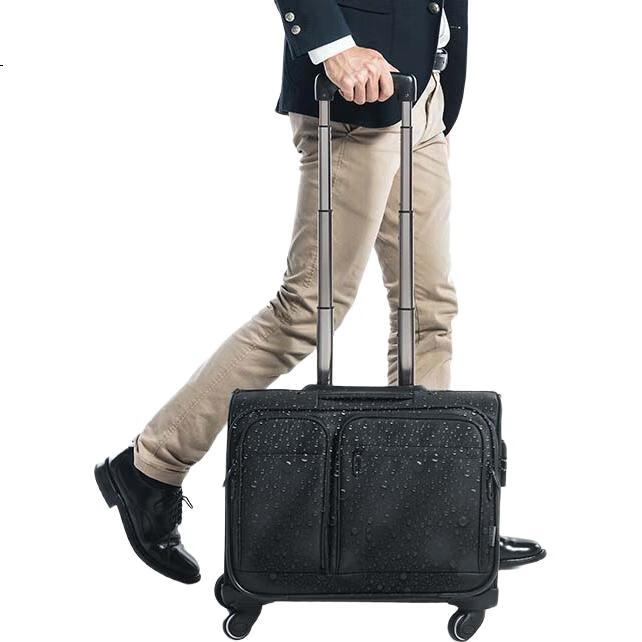 Чемодан SANWA, 20 дюймов, для ручной клади, с кодовым замком TSA, полиэстер, унисекс