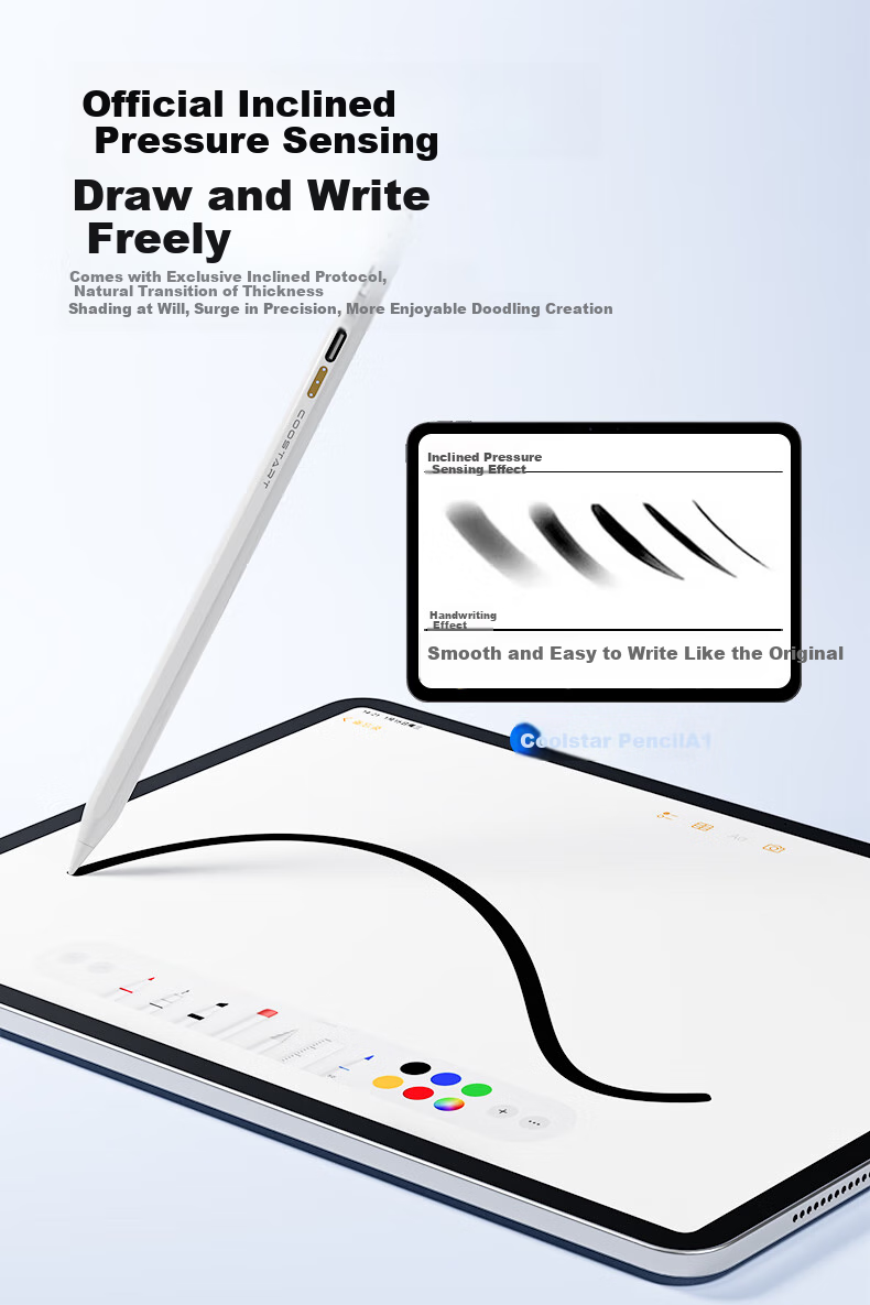 COOLSTART Compatible with Apple IPad Pro/Air/Mini/iPad12/11 Stylus, Tablet Touch Capacitive Pen, Apple Pencil Second Generatio 6