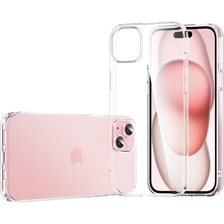 Прозрачный чехол для iPhone 15 Plus