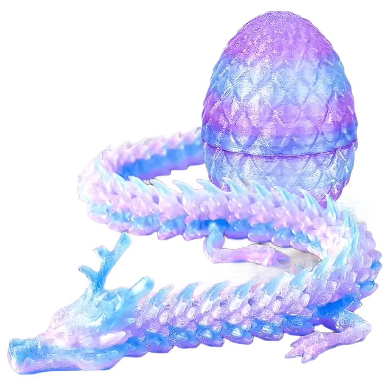 Lankupa 3D Printed Toy, Dinosaur Egg Ornament with Moving Joints, Creative Educational Toy for Boys And Girls, Mid-Autumn Festival Gift