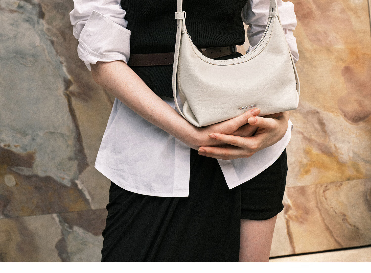 Cnoles Women's Crossbody Bag 2026 New Underarm High-End Commuter Shoulder Bag Birthday Gift 14