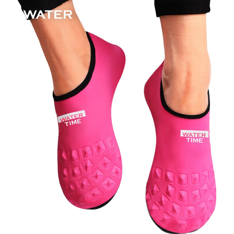 Аквашузы WATERTIME для мужчин и женщин, быстросохнущие, дышащие, нескользящие, для снорклинга, пляжа, дайвинга, размер M (37/38), розовый