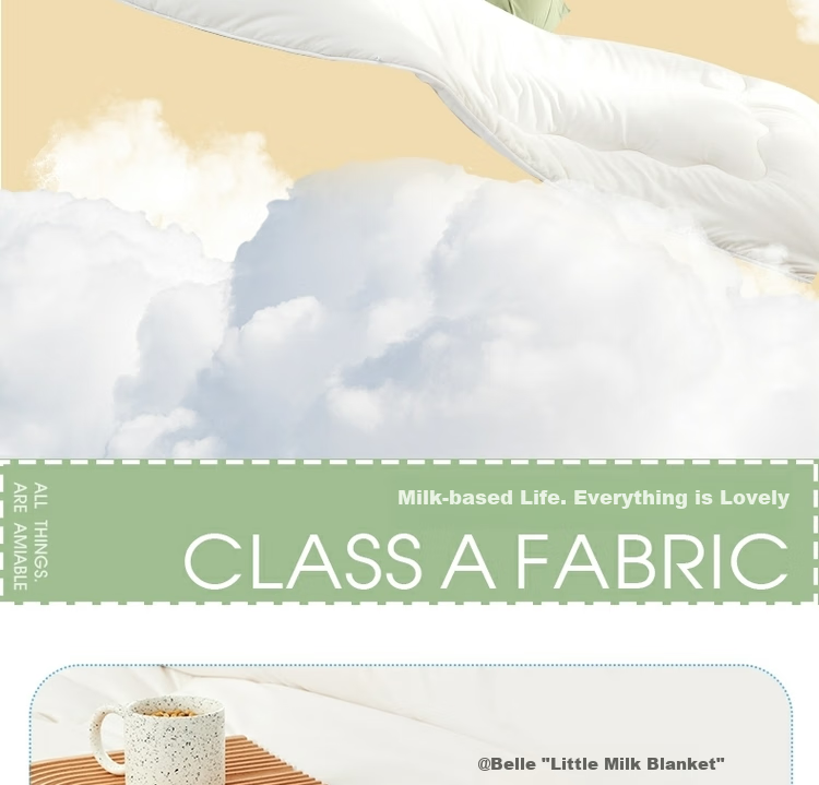 Bailisi Comforter, All-Season Soybean Fiber Quilt, Spring And Autumn Duvet, Four-Season Comforter, Approximately 4.87 Ji 2
