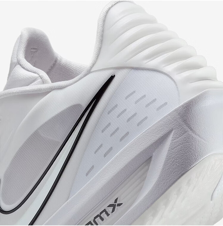 NIKE Men's G.T. CUT 3 TURBO Basketball Shoes, HV9919-101, White And Black, Size 42 3