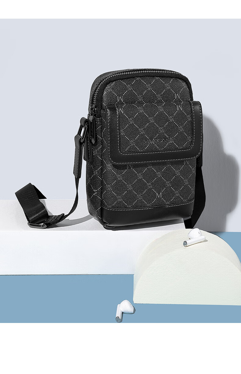 MEXICAN Printed Crossbody Bag, Shoulder Bag for Men, Casual Backpack, Phone Pouch, Small Messenger Bag, Birthday Gift for Boys 11