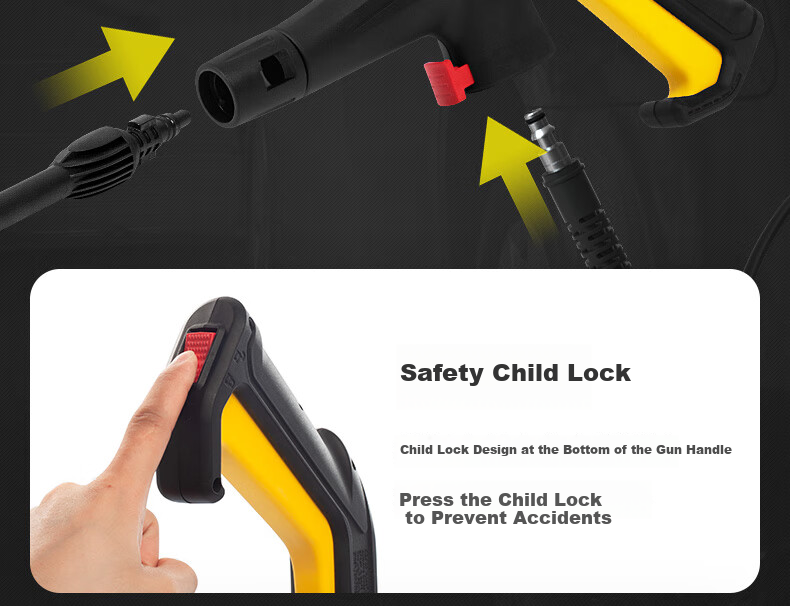 3AAA High-Pressure Car Washer, Car Washing High-Pressure Water Gun, Household 220V Car Washing Tool, Garden Floor Cleaning Machine, High-Power Cleaning Device 13