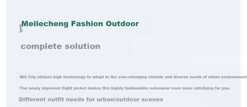 Meilicheng Flight Jacket Unisex Spring Summer 2025 Outdoor Sports Trendy Jacket Black S 3