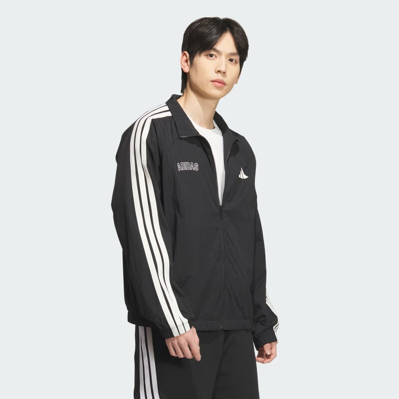 Adidas Men's Sports Style Series, ST SPORTS LWJKT Woven Jacket, KB9132, Black, 2XL 3