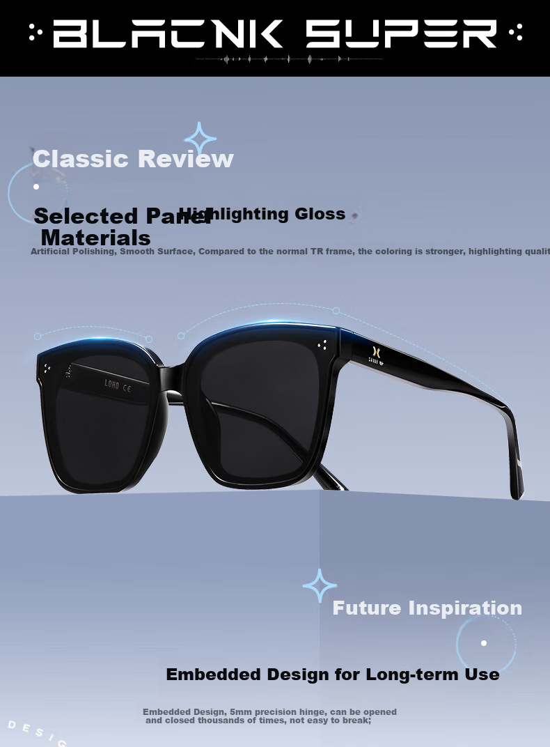 LOHO Sunglasses for Men And Women, Trendy Fashion Polarized Sunglasses, Driving Glasses, Sun Protection, Hiking Glasses, GM Eyewear 4