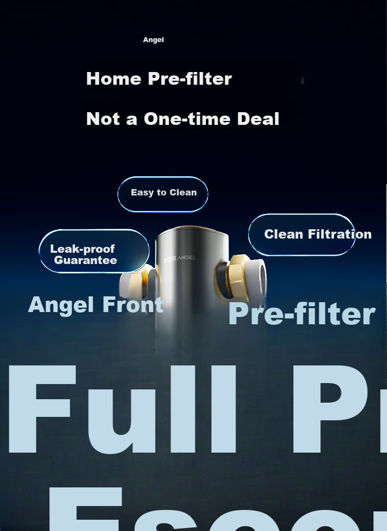 Anjier Whole House Water Purifier Home Three-Piece Set [Yulong Pro1200G + 3526 Pre-Filter + 3611 Under-Sink System], Reverse Osmosis Under-Sink Filter 14