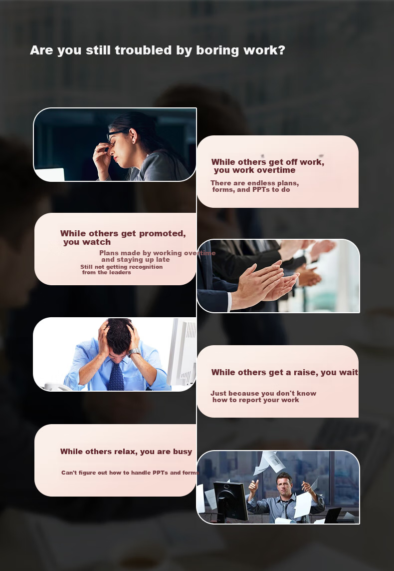 D.ROB Smart Voice AI Mouse V3 Pink, Wireless Office Voice Typing One-Key PPT Creation, Dual-Mode Wireless Bluetooth Universal Rechargeable Mouse for Girls 3