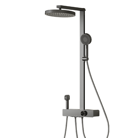 ARROW K530 Shower Set Large Top Spray Pressurized Multifunctional Piano Key Digital Display Handheld Shower AE34216MZGGW-P