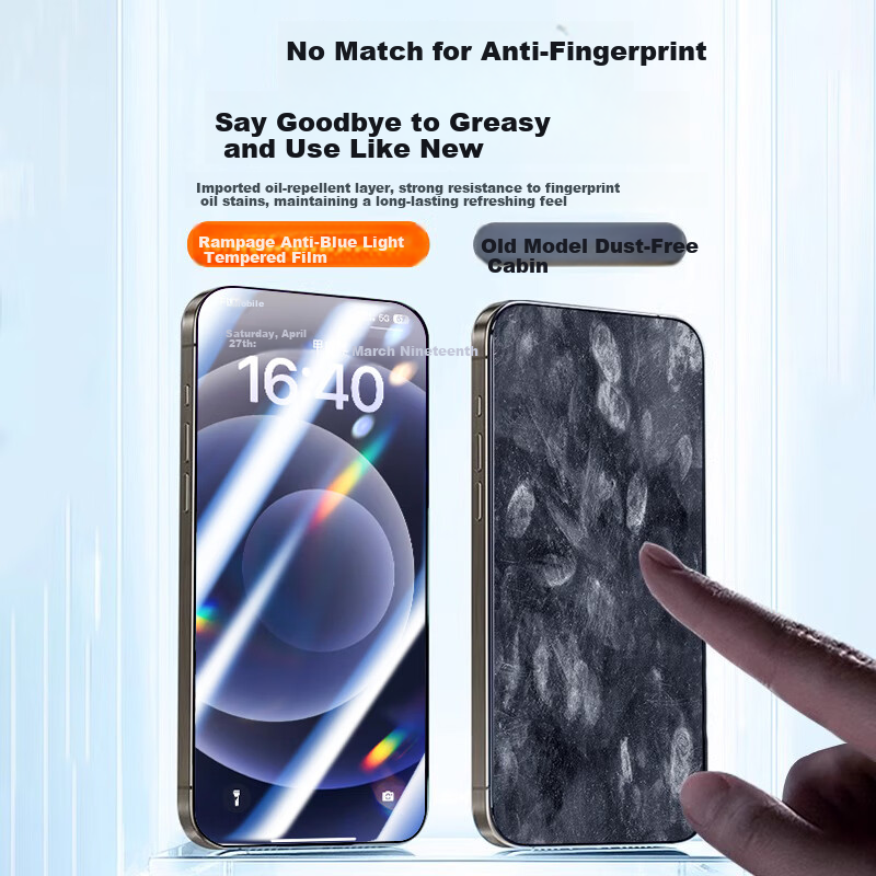 Защитное стекло Baozou для iPhone 12/12 Pro, противоударное, антибликовое, HD Full Coverage