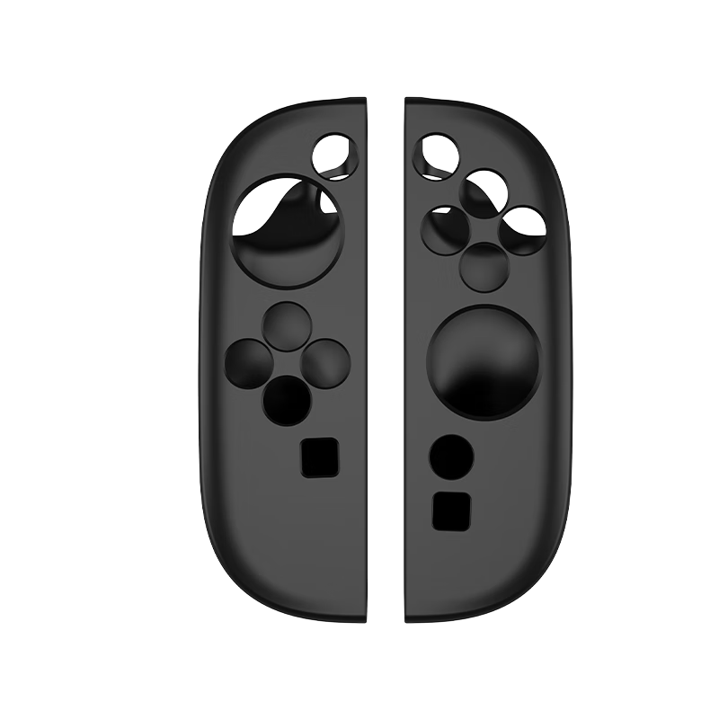Liangzhi Nintendo Switch 2 Controller Protective Case, NS2 Second-Generation Joy-Con Silicone Cover, Raised Design, Black, Specially for Switch 2 Controllers L1086