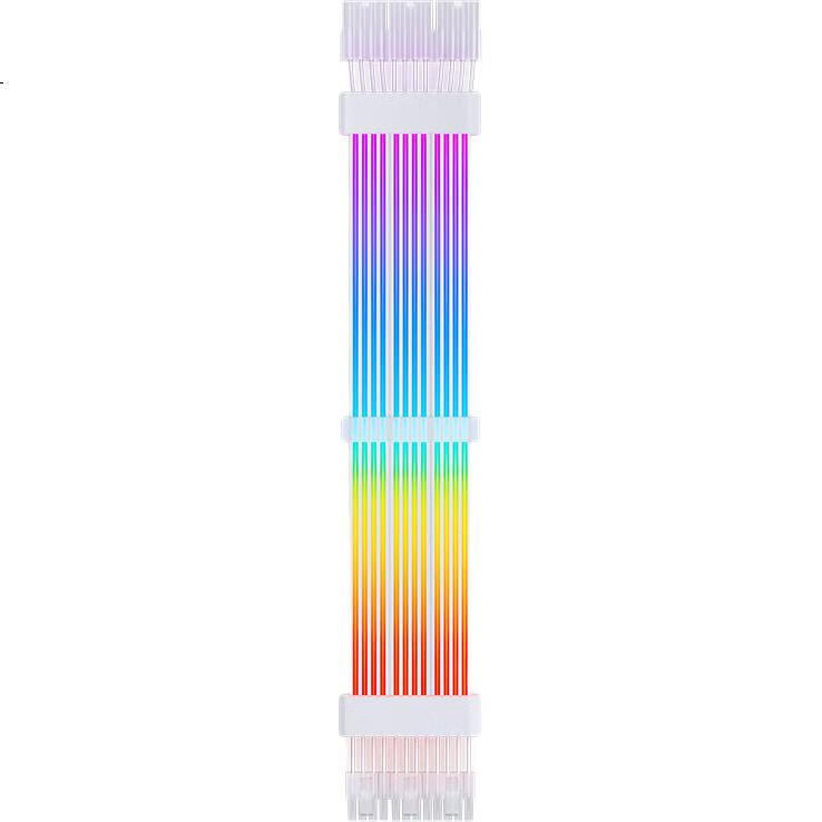 Кабель-удлинитель для видеокарты JONSBO Rainbow Bridge DY-2, 3x 8pin, ARGB подсветка, синхронизация 5V