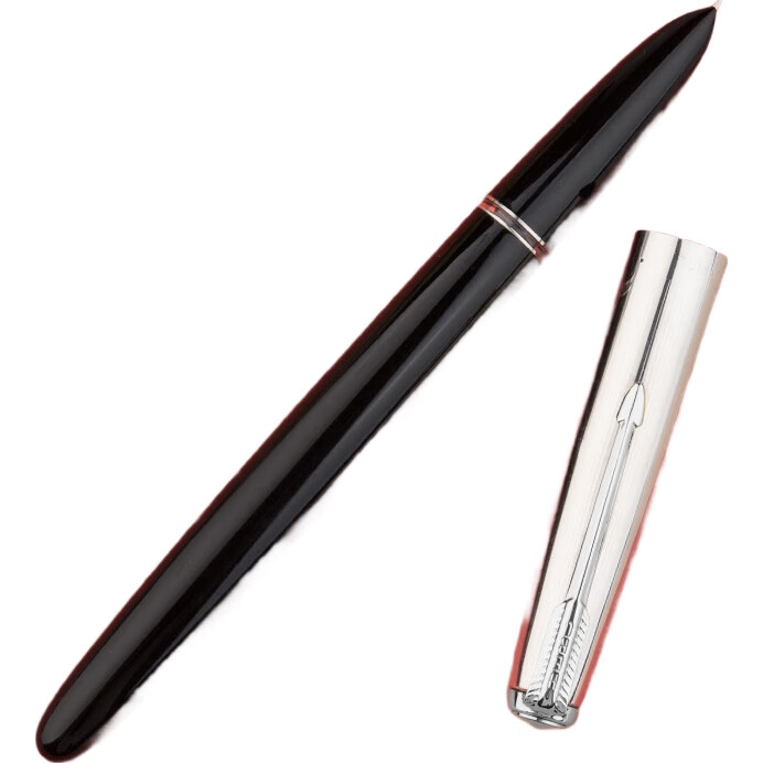 HERO Fountain Pen 616 Upgraded Student Fountain Pen, Black, Iridium Nib Ink Pen for Daily Writing And Calligraphy Practice, F Nib