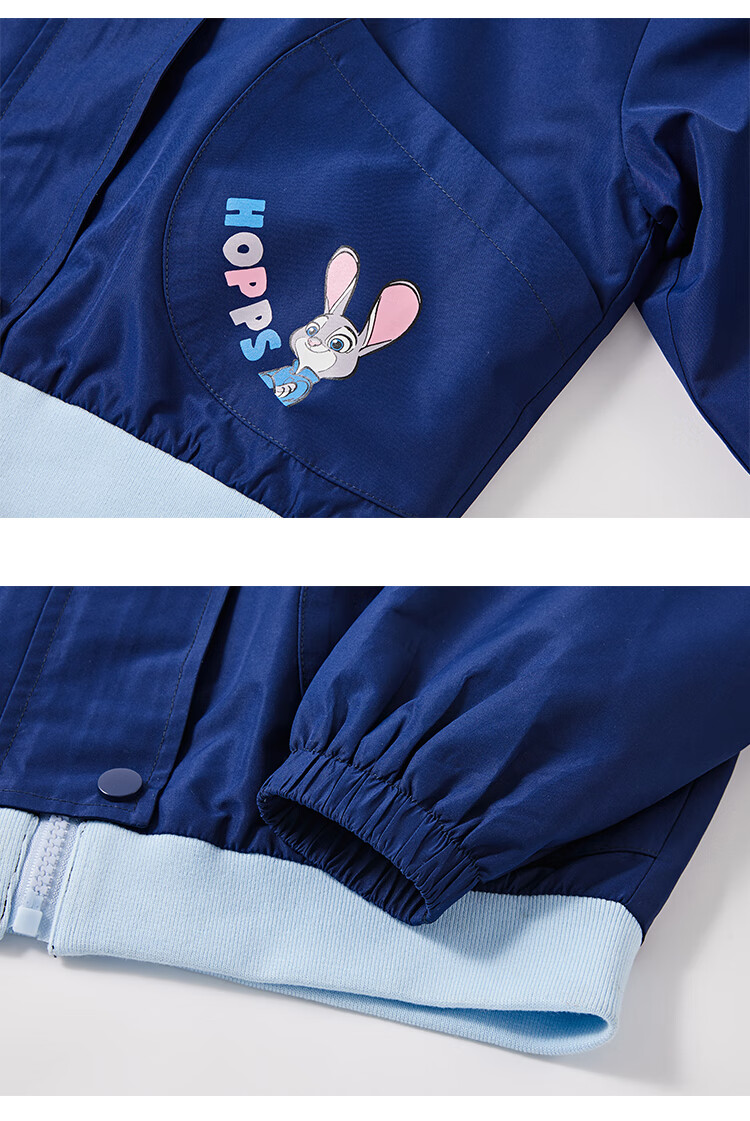 Disney Girls' Baseball Jacket 2026 Spring New Children's Fashionable Design Top for Older Kids 6