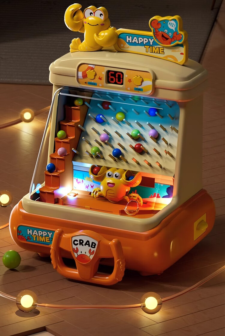 Osage Kids Toy Crab Bean Catching Game Machine 3-6 Years Educational Desktop Toy Boys Birthday Gift 11