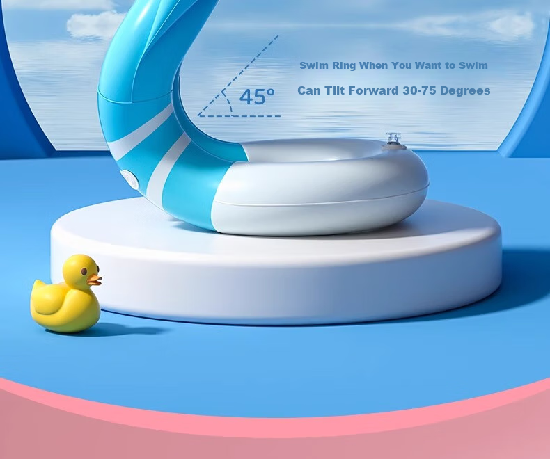 Li-Ning Children's Swimming Ring Float Toy for Ages 3-6 Anti-Tip Pool Life Buoy 9