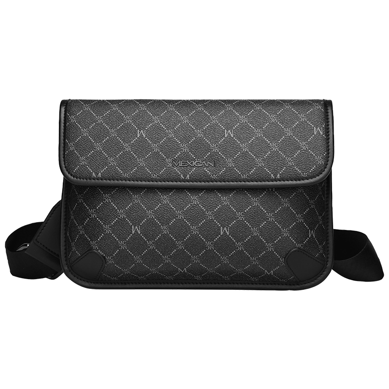 MEXICAN Men's Printed Casual Commuter Crossbody Shoulder Bag Phone Bag Birthday Gift High-end Light Luxury