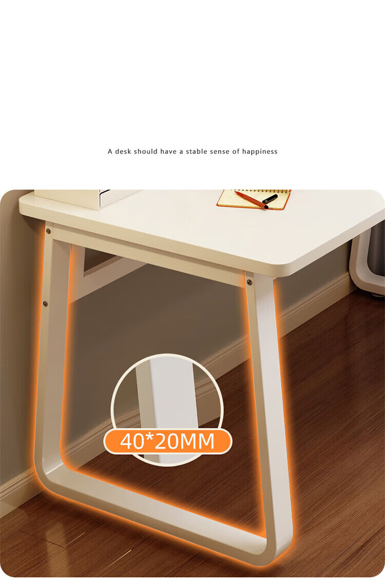 Churong Computer Desk, Desktop Study Table for Home Use, Simple Bedroom Learning Desk, Writing Desk, Office Desk, Gaming Table BGZ786 3