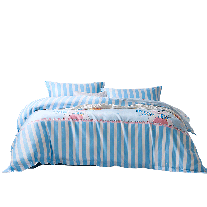 Fuannaertong Duvet Cover for Infants And Toddlers, Class A, 60-Count 100% Cotton Pure Cotton Single Duvet Cover, 152*210cm