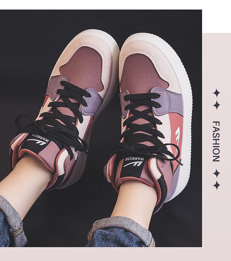 Huili Official Women's Shoes, 2026 New High-Top Thick-Soled Sneakers, Women's Skateboard Shoes, Black, Size 39 14