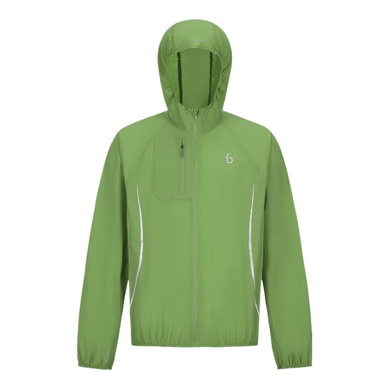 Feibit [Skin Jacket 2.0] Men's Original Yarn Sun Protection Jacket Running Breathable Lightweight Outdoor Sports Waterproof Mustard Green S