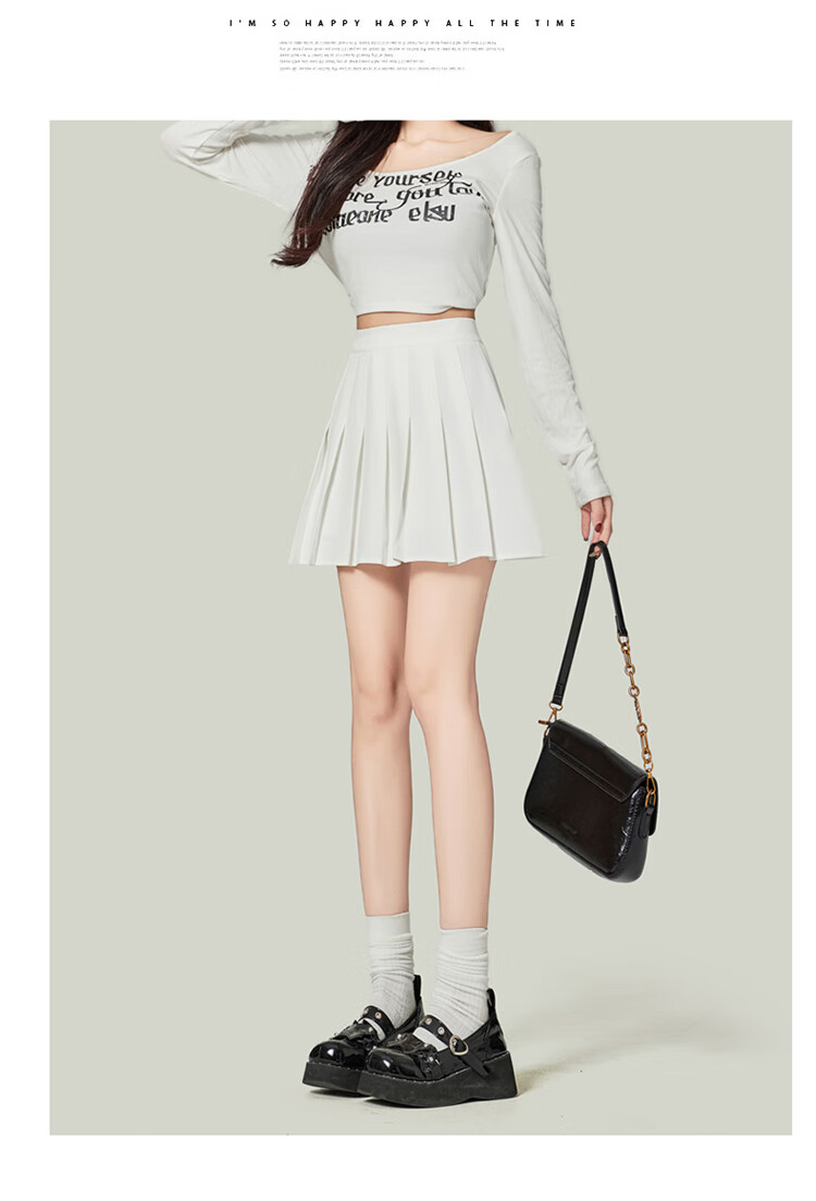 Ziyu Style Pleated Skirt for Women Petite High Waist Slimming Anti-Exposure Blazer Mini Skirt 2026 New Summer Bodycon Half Skirt 28